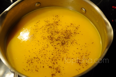 Тыквенно-имбирный суп